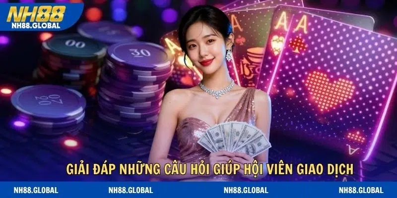 Giải đáp những câu hỏi giúp hội viên giao dịch game suôn sẻ