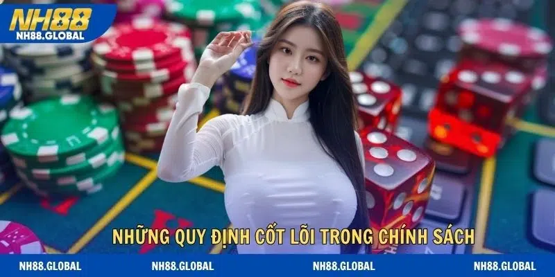 Những quy định cốt lõi trong chính sách trách nhiệm người chơi NH88